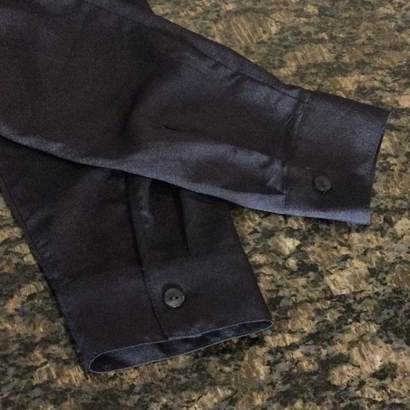 Premise Studio Navy Blue Blouse - Picture 5 of 8